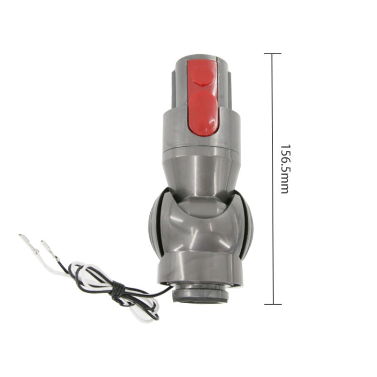 Connettore gomito testina Dyson V8 V10 con ruote
