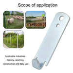 2 pezzi/set Wire Twister T-Post Morsetto per recinzione Avvolgicavo