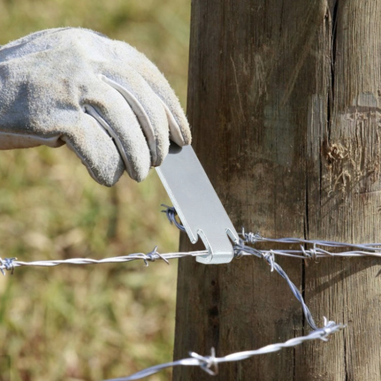 2 pezzi/set Wire Twister T-Post Morsetto per recinzione Avvolgicavo