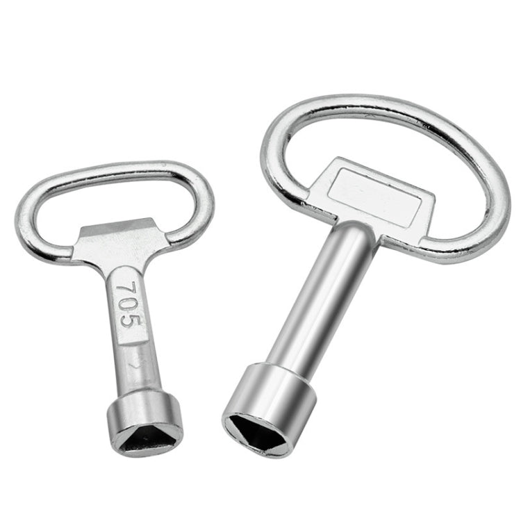 Chiave triangolare per telaio valvola acqua 5 pezzi, Large, Small