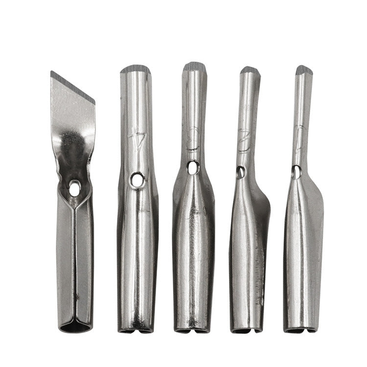 7 pezzi/set coltello da intaglio con manico in legno, set di combinazione artistica, Carving Knife Tool