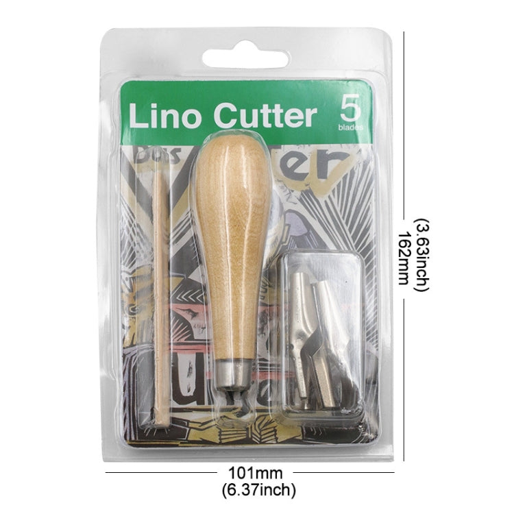 7 pezzi/set coltello da intaglio con manico in legno, set di combinazione artistica, Carving Knife Tool