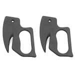 2 pezzi Tagliacarte multiuso con lama in acciaio inossidabile, White, Black