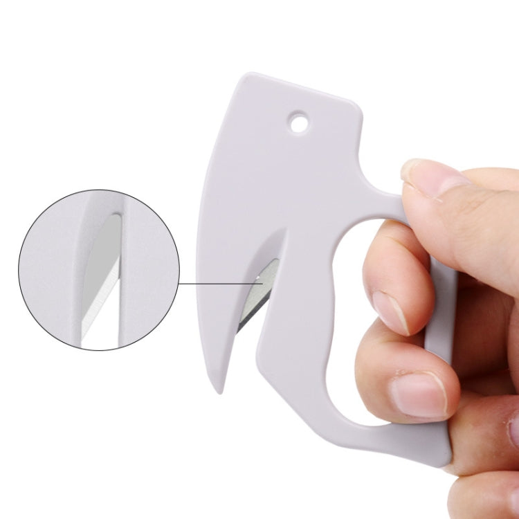2 pezzi Tagliacarte multiuso con lama in acciaio inossidabile, White, Black