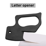 2 pezzi Tagliacarte multiuso con lama in acciaio inossidabile, White, Black
