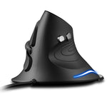 Mouse cablato ergonomico staccabile con impugnatura verticale ZELOTES T30 a 6 tasti, T30