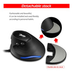 Mouse cablato ergonomico staccabile con impugnatura verticale ZELOTES T30 a 6 tasti, T30