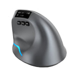 Mouse wireless con impugnatura verticale e display LED a doppia modalità 2.4G+Bluetooth ZELOTES F-26C a 8 tasti, F-26C