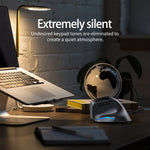 Mouse wireless con impugnatura verticale e display LED a doppia modalità 2.4G+Bluetooth ZELOTES F-26C a 8 tasti, F-26C