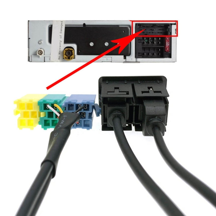 Per Hyundai Kia 20 Pin Car CD Changer AUX + cavo audio USB
