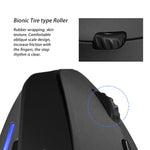 Mouse wireless ricaricabile ergonomico con impugnatura verticale ZELOTES F35 a 6 pulsanti, F35