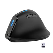 ZELOTES F36A Mouse wireless ricaricabile ergonomico con impugnatura verticale a 6 pulsanti, F36A