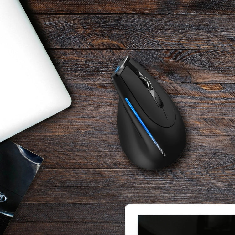 ZELOTES F36A Mouse wireless ricaricabile ergonomico con impugnatura verticale a 6 pulsanti, F36A