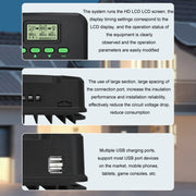 Regolatore solare di identificazione dell'illuminazione intelligente MPPT 12V/24V 60A, CM-D60, CM-D50