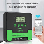 Regolatore solare MPPT 12V-24V 10A con WiFi e schermo LCD