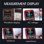 Oscilloscopio mini multimetro 2 in 1 TOOLTOP 1MHz