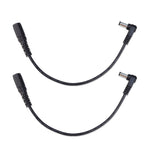 Cavo di prolunga adattatore dritto-piegato DC 5,5 x 2,1 mm, maschio-femmina, B1-2