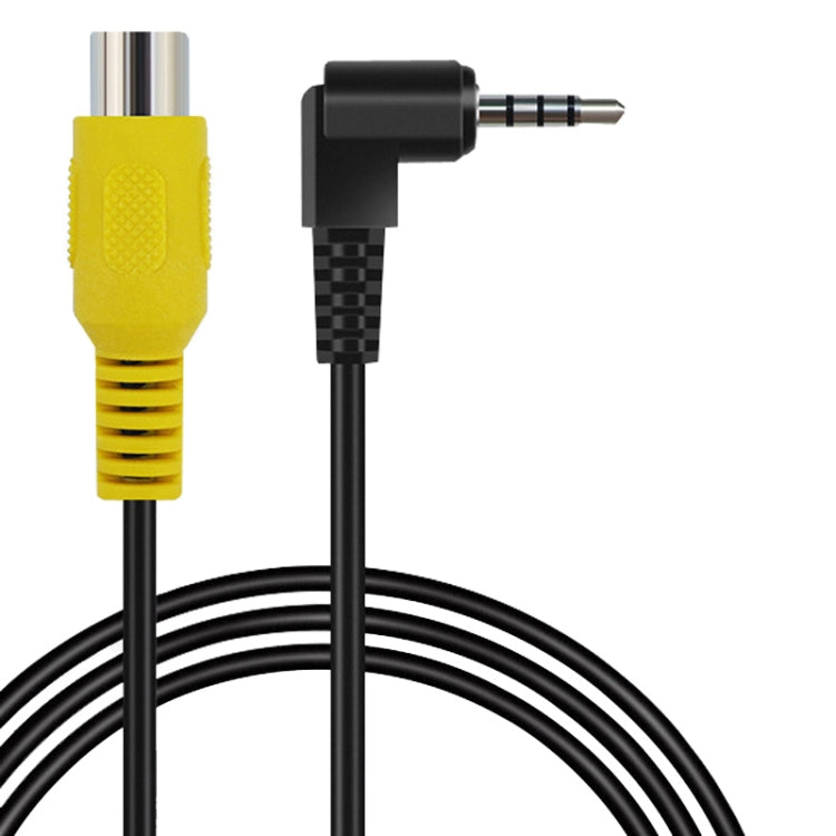 Cavo video di navigazione per auto stereo a quattro sezioni da 2 pezzi a RCA femmina, E1-26