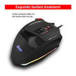 ZELOTES C13 13 tasti RGB Effetto di illuminazione Programmazione Macro Mouse da gioco cablato personalizzato, C13