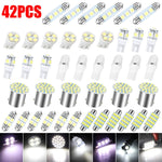 Set di luci LED per lettura interna auto da 42 pezzi, 42pcs/Set
