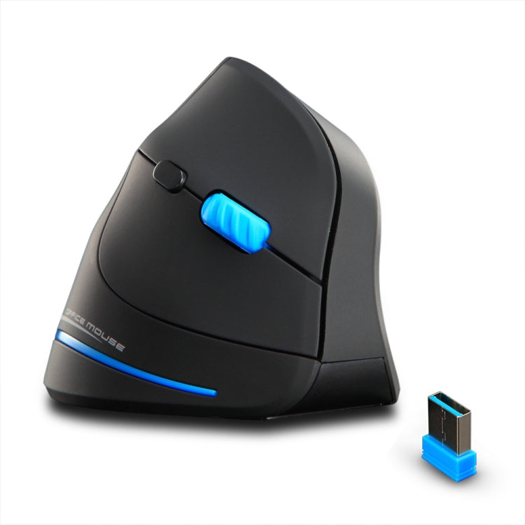 Mouse wireless ricaricabile ergonomico con impugnatura verticale ZELOTES F-35A a 6 pulsanti, F-35A