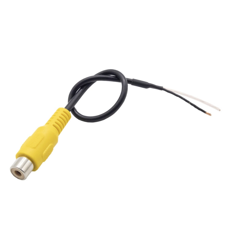 Cavo audio AV singolo per auto, connettore Lotus, filo stereo RCA con schermatura