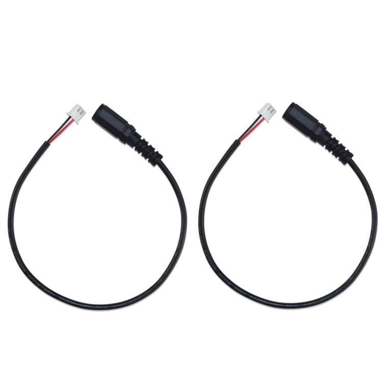 Cavo di collegamento della scheda madre da 2 pezzi DC 5,5 X 2,1 mm femmina a terminale XH2,54