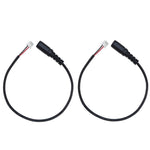 Cavo di collegamento della scheda madre da 2 pezzi DC 5,5 X 2,1 mm femmina a terminale XH2,54