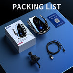 Supporto per navigazione per cellulare con ricarica wireless per auto Q96, Standard, Standard+Suction Cup