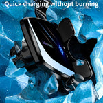 Supporto per navigazione per cellulare con ricarica wireless per auto Q96, Standard, Standard+Suction Cup