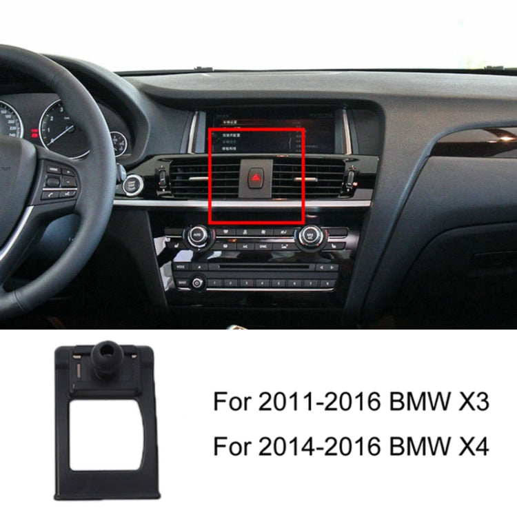 Per base porta cellulare modificata per presa d'aria auto BMW, 04-08 7 Series, 05-12 3 Series, 08-13 X5/X6, 09-15 7 Series, 11-16 X3/X4, 10-17 5GT  Imported, 11-17 5 Series, 11-17 5 Series Universal Applicable to Double Rollers, 12-15 X1               ...