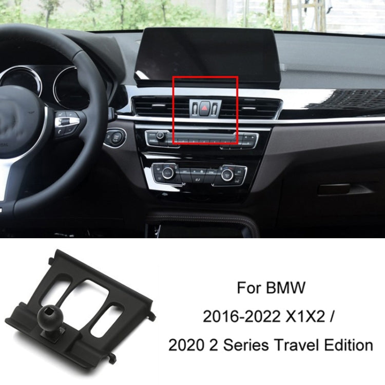 Per base porta cellulare modificata per presa d'aria auto BMW, 04-08 7 Series, 05-12 3 Series, 08-13 X5/X6, 09-15 7 Series, 11-16 X3/X4, 10-17 5GT  Imported, 11-17 5 Series, 11-17 5 Series Universal Applicable to Double Rollers, 12-15 X1               ...