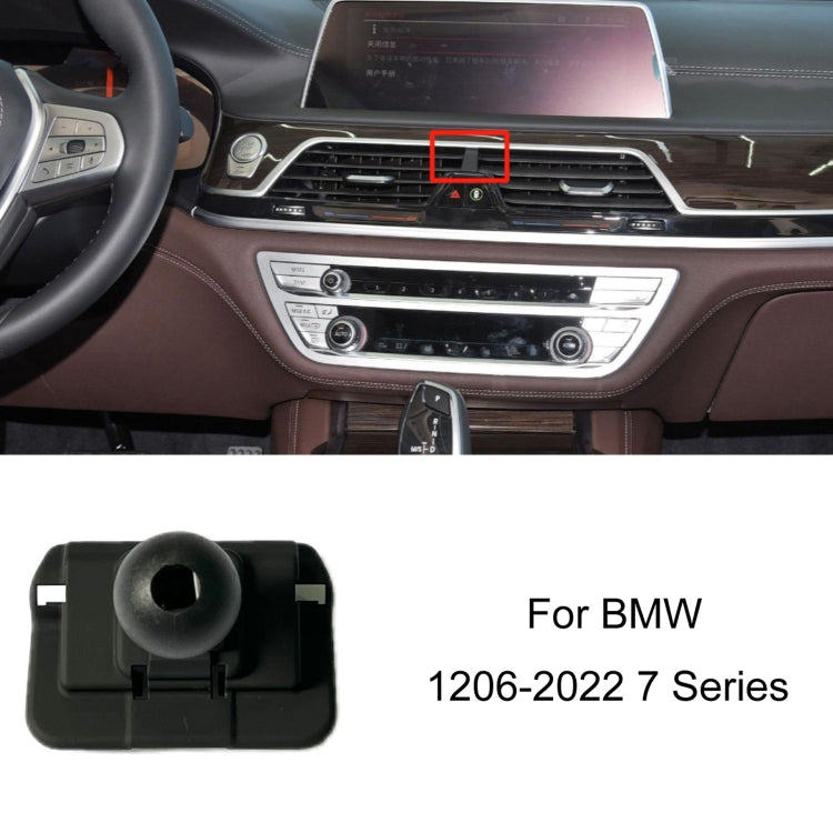Per base porta cellulare modificata per presa d'aria auto BMW, 04-08 7 Series, 05-12 3 Series, 08-13 X5/X6, 09-15 7 Series, 11-16 X3/X4, 10-17 5GT  Imported, 11-17 5 Series, 11-17 5 Series Universal Applicable to Double Rollers, 12-15 X1               ...