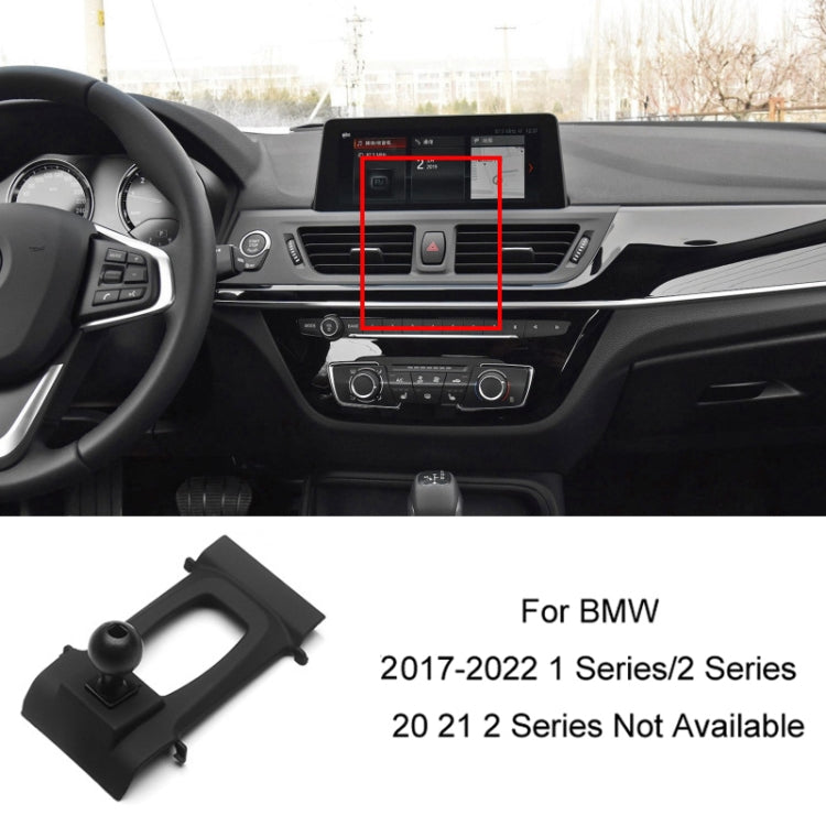 Per base porta cellulare modificata per presa d'aria auto BMW, 04-08 7 Series, 05-12 3 Series, 08-13 X5/X6, 09-15 7 Series, 11-16 X3/X4, 10-17 5GT  Imported, 11-17 5 Series, 11-17 5 Series Universal Applicable to Double Rollers, 12-15 X1               ...