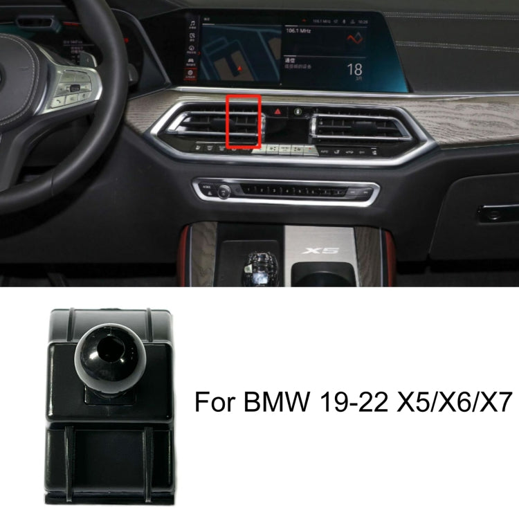 Per base porta cellulare modificata per presa d'aria auto BMW, 04-08 7 Series, 05-12 3 Series, 08-13 X5/X6, 09-15 7 Series, 11-16 X3/X4, 10-17 5GT  Imported, 11-17 5 Series, 11-17 5 Series Universal Applicable to Double Rollers, 12-15 X1               ...