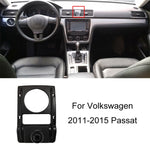 Per Volkswagen Car Air Outlet Base porta cellulare modificata, 05-13 Touran, 08-12 Lavida, 08-12 Bora, 09-13 Golf 6, 11-15 Passat, 11-18 POLO, 11-18 Touareg, 17-21 Magotan/19-20 CC, 14-20 Golf, 12-14 Sagitar, 12-14 Magotan                              ...