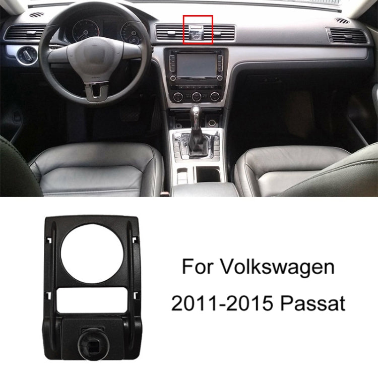 Per Volkswagen Car Air Outlet Base porta cellulare modificata, 05-13 Touran, 08-12 Lavida, 08-12 Bora, 09-13 Golf 6, 11-15 Passat, 11-18 POLO, 11-18 Touareg, 17-21 Magotan/19-20 CC, 14-20 Golf, 12-14 Sagitar, 12-14 Magotan                              ...