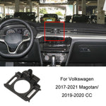 Per Volkswagen Car Air Outlet Base porta cellulare modificata, 05-13 Touran, 08-12 Lavida, 08-12 Bora, 09-13 Golf 6, 11-15 Passat, 11-18 POLO, 11-18 Touareg, 17-21 Magotan/19-20 CC, 14-20 Golf, 12-14 Sagitar, 12-14 Magotan                              ...