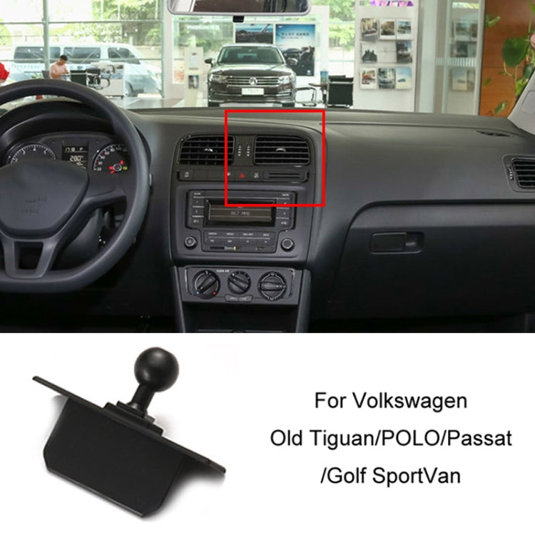 Per Volkswagen Car Air Outlet Base porta cellulare modificata, 05-13 Touran, 08-12 Lavida, 08-12 Bora, 09-13 Golf 6, 11-15 Passat, 11-18 POLO, 11-18 Touareg, 17-21 Magotan/19-20 CC, 14-20 Golf, 12-14 Sagitar, 12-14 Magotan                              ...