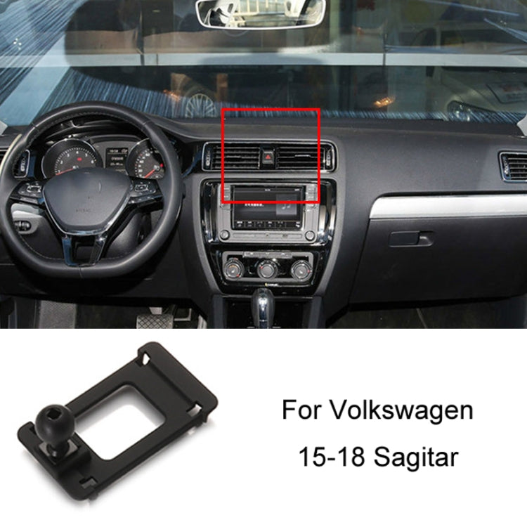 Per Volkswagen Car Air Outlet Base porta cellulare modificata, 05-13 Touran, 08-12 Lavida, 08-12 Bora, 09-13 Golf 6, 11-15 Passat, 11-18 POLO, 11-18 Touareg, 17-21 Magotan/19-20 CC, 14-20 Golf, 12-14 Sagitar, 12-14 Magotan                              ...