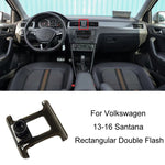 Per Volkswagen Car Air Outlet Base porta cellulare modificata, 05-13 Touran, 08-12 Lavida, 08-12 Bora, 09-13 Golf 6, 11-15 Passat, 11-18 POLO, 11-18 Touareg, 17-21 Magotan/19-20 CC, 14-20 Golf, 12-14 Sagitar, 12-14 Magotan                              ...