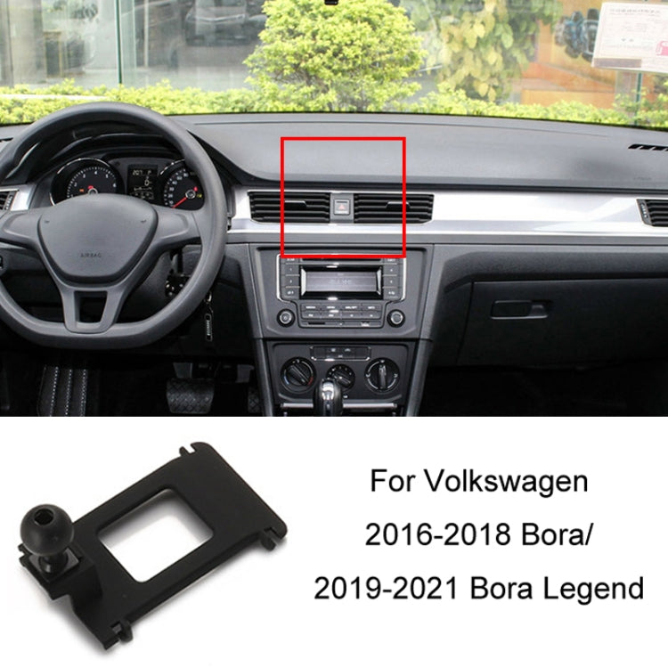 Per Volkswagen Car Air Outlet Base porta cellulare modificata, 05-13 Touran, 08-12 Lavida, 08-12 Bora, 09-13 Golf 6, 11-15 Passat, 11-18 POLO, 11-18 Touareg, 17-21 Magotan/19-20 CC, 14-20 Golf, 12-14 Sagitar, 12-14 Magotan                              ...