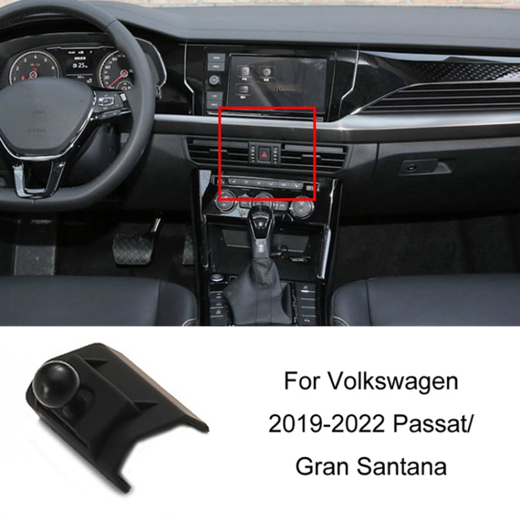 Per Volkswagen Car Air Outlet Base porta cellulare modificata, 05-13 Touran, 08-12 Lavida, 08-12 Bora, 09-13 Golf 6, 11-15 Passat, 11-18 POLO, 11-18 Touareg, 17-21 Magotan/19-20 CC, 14-20 Golf, 12-14 Sagitar, 12-14 Magotan                              ...