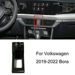 Per Volkswagen Car Air Outlet Base porta cellulare modificata, 16-22 Touran L, 19-23 Polo, 18-20 Teramont, 17-20 Santana (Double Flash Square), 19-22 Bora, 19-21 Lamando