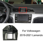 Per Volkswagen Car Air Outlet Base porta cellulare modificata, 16-22 Touran L, 19-23 Polo, 18-20 Teramont, 17-20 Santana (Double Flash Square), 19-22 Bora, 19-21 Lamando