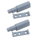Porta dell'armadio domestico senza maniglia di trazione spessa e corta rimbalzatore magnetico, 2sets