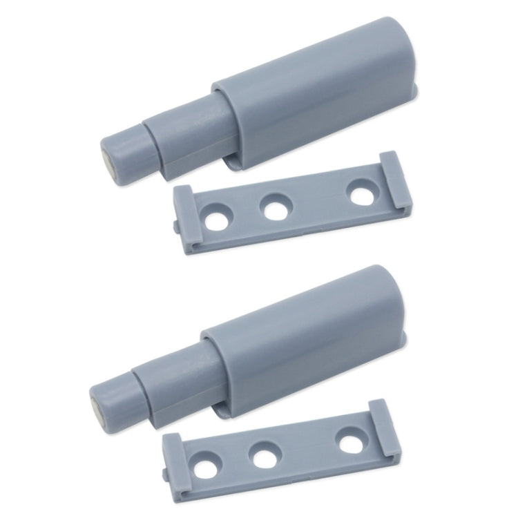 Porta dell'armadio domestico senza maniglia di trazione spessa e corta rimbalzatore magnetico, 2sets