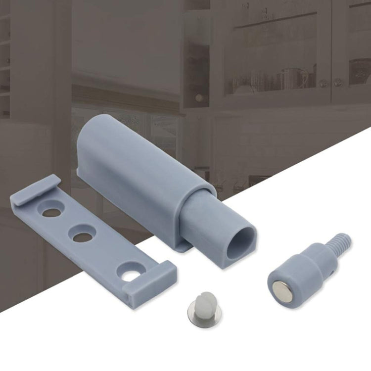 Porta dell'armadio domestico senza maniglia di trazione spessa e corta rimbalzatore magnetico, 2sets