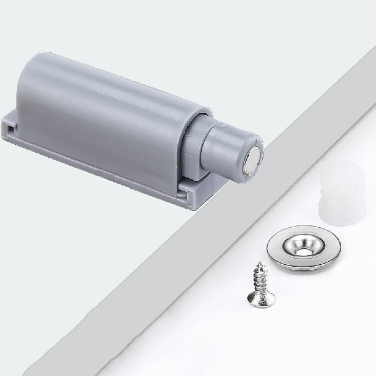 Porta dell'armadio domestico senza maniglia di trazione spessa e corta rimbalzatore magnetico, 2sets