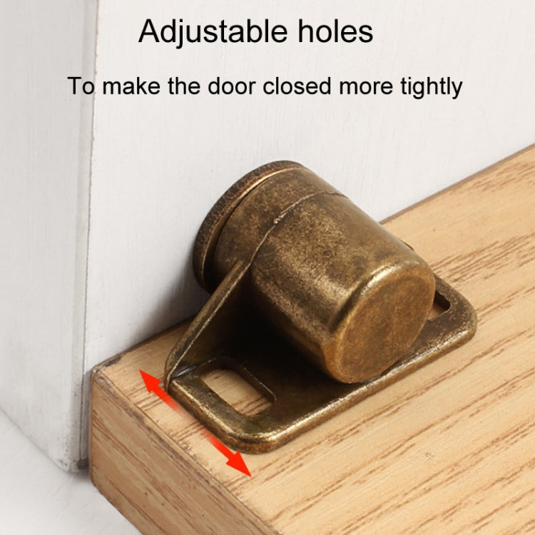 Accoppiatore adesivo a sfera con fibbia a ventosa magnetica per porta dell'armadio domestico